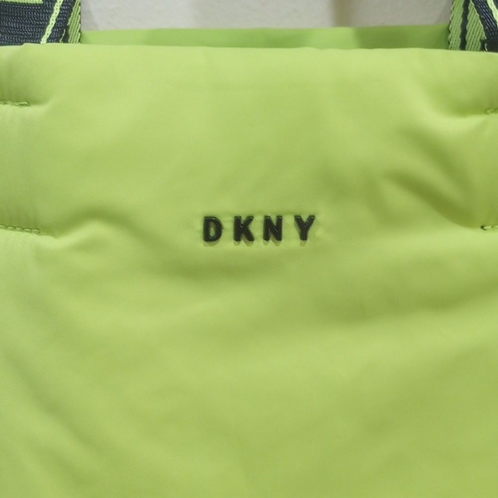 DKNY Be Delicious Neon Green Tote Shopper Sac - Picture 4 of 9